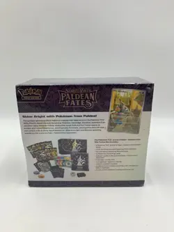 Pokemon Paldean Fates - Pokemon Center Edition ETB Elite Trainer Box Sealed - Image 5