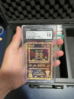2000 Pokemon TCG Game Ancient Mew Movie Promo Pokemon Movie 2000 CGC 10 GEM MINT - Image 1