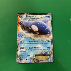 POKEMON KYOGRE EX HOLO XY41 BLACK STAR PROMO - Image 1