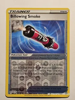 2020 Pokemon Sword & Shield Darkness Ablaze Billowing Smoke 158/189 Reverse Holo - Image 1