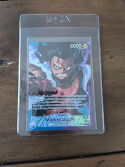 One Piece Card Game OP11-040 Leader Monkey D.Luffy Alt Art English - Image 1