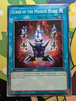 Curse of the Masked Beast - SBCB-EN120 - Common - Yugioh - Image 1
