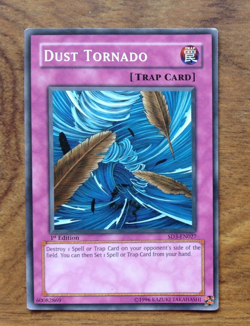 SD8-EN029 Dust Tornado 1st Edition YuGiOh Card. Free UK Postage - Image 3