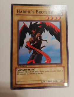 YuGiOh! Harpie's Brother PSV-049 First Edition - Image 1