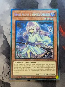 Ghost Reaper & Winter Cherries RA03-EN014 Collector’s Rare 1st Edition YuGiOh - Image 1