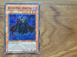 Destiny Hero - Doom Lord - EOJ-EN001 - 1st Edition - YuGiOh. Free UK Postage - Image 3