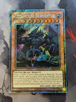 Yugioh - Obelisk the Tormentor - RA03-EN230 - Platinum Secret Rare - NM - Image 1