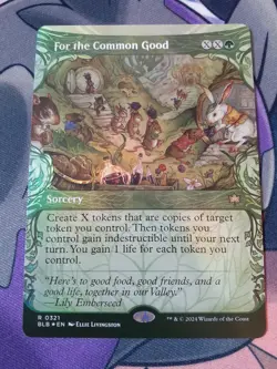 (NM) For the Common Good - Showcase Foil - MtG: Bloomburrow - Image 1