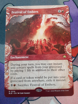 (NM) Festival of Embers - Showcase - MtG: Bloomburrow - Image 1