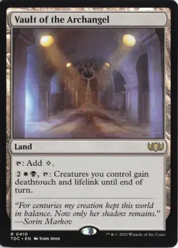 Vault of the Archangel Commander: Tarkir: Dragonstorm Non-Foil Near Mint - Image 1