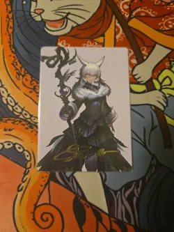 Y'shtola, Night's Blessed Gold Stamp Art Card 53/53 MTG FINAL FANTASY - Image 1