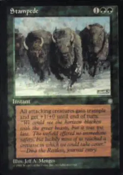 Stampede - Ice Age: #265, Magic: The Gathering Lp R112 - Image 1