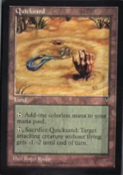 Quicksand - Visions: #166, Magic: The Gathering Lp R112 - Image 1