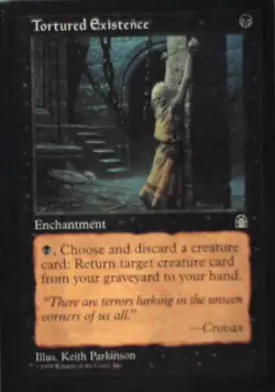 Tortured Existence - Stronghold: #74, Magic: The Gathering Nm R110 - Image 1