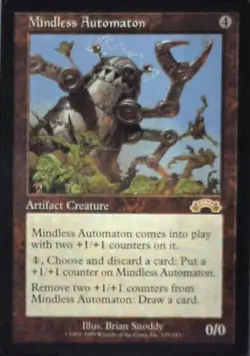 Mindless Automaton - Exodus: #135, Magic: The Gathering Nm R110 - Image 1