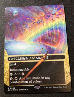 Cascading Cataracts - Borderless - Stellar Sights - EOS - MTG - EN - NM - 0005 - Image 1