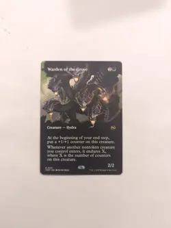 Warden of the Grove (Borderless) Tarkir: Dragonstorm Regular NM MTG - Image 1