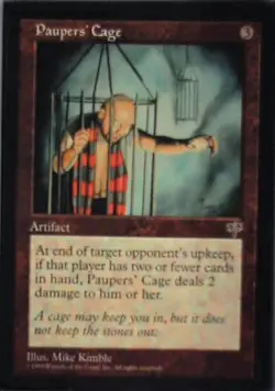 Paupers' Cage - Mirage: #314, Magic: The Gathering Nm R109 - Image 1