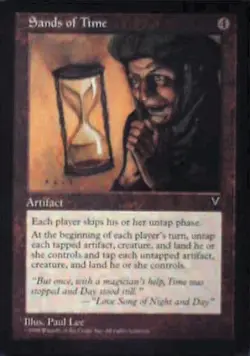 Sands of Time - Visions: #153, Magic: The Gathering Nm R109 - Image 1