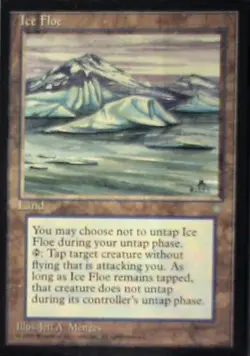 Ice Floe - Ice Age: #355, Magic: The Gathering Nm R107 - Image 1