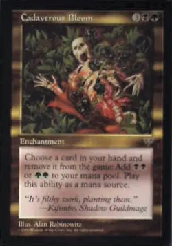 Cadaverous Bloom - Mirage: #258, Magic: The Gathering Nm R107 - Image 1