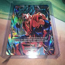Son Goku FB02-119 1st Anniversary Promo Alternate Art Dragon Ball Card Fusion Wo - Image 1