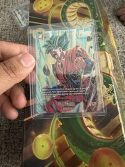 Son Goku FB02-119 1st Anniversary Promo Alternate Art Dragon Ball Card Fusion Wo - Image 1