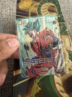 Son Goku FB02-119 1st Anniversary Promo Alternate Art Dragon Ball Card Fusion Wo - Image 3