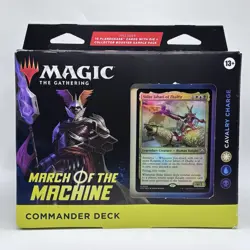 Magic the Gathering MtG TCG March of the Machine Cavalry Charge Commander Deck - Image 1