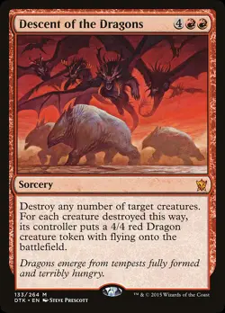 Descent of the Dragons (DTK-133) - Dragons of Tarkir - Image 1