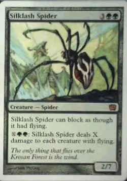 Silklash Spider - 9th Edition: #271, Magic: The Gathering Nm R100 - Image 1