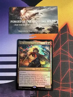 The Infamous Cruelclaw Foil - Bloomburrow BLB - Image 1