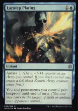 Lazotep Plating - War of the Spark: #59, Magic: The Gathering Lp R99 - Image 1