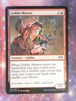Foil Goblin Matron - Modern Horizons (MH1) - Magic the Gathering Mtg - Image 1