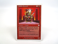 Goblin General MTG Magic the Gathering Starter 1999 MP Regular Uncommon Card - Image 1