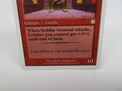 Goblin General MTG Magic the Gathering Starter 1999 MP Regular Uncommon Card - Image 3