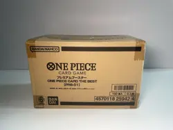 [US Seller] ONE PIECE Card THE BEST Premium Booster Case (10Box) PRB-01 Japanese - Image 1
