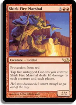 1 x Skirk Fire Marshal - Duel Decks: Elves vs Goblins - Light Play - MTG - Image 1