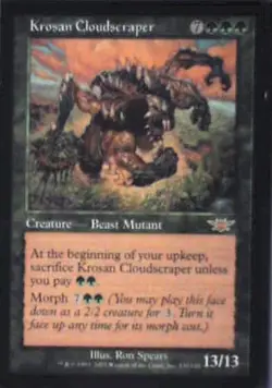 Krosan Cloudscraper - Legions: #130, Magic: The Gathering Lp R97 - Image 1