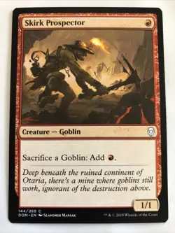 MTG Dominaria Skirk Prospector 144/269 NM - Image 1