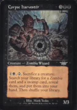 Corpse Harvester - Legions: #62, Magic: The Gathering Lp R96 - Image 1