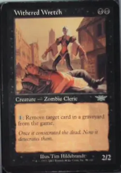 Withered Wretch - Legions: #86, Magic: The Gathering Lp R96 - Image 1