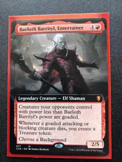 Baeloth Barrityl, Entertainer Regular - Magic the Gathering - Image 1