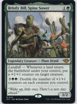 Bristly Bill, Spine Sower [Outlaws of Thunder Junction] (OTJ) [Magic] 157 - Image 1