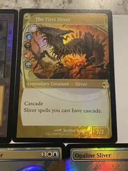 MTG Slivers Lot, Secret lair, First Sliver, Sliver Hive, Bonus Sliver Cards, - Image 4