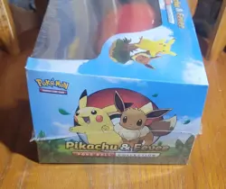 Sealed Pokemon Pikachu & Eevee Poke Ball Collection Box 5x Packs 2018 - Image 5