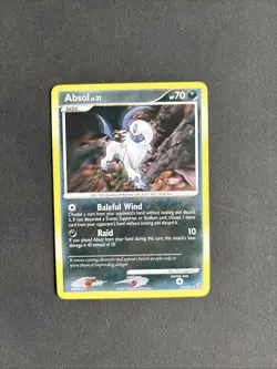 Pokemon TCG Absol Secret Wonders 21/132 Regular Rare Non Holo - MP/LP - Image 1