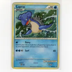 Pokemon TCG Lapras HGSS14 HGSS Promo Holo Card EN-HP 2010 - Image 1