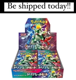 PSL Pokemon card Scarlet & Violet Triplet Beat Booster BOX Japanese - Image 1