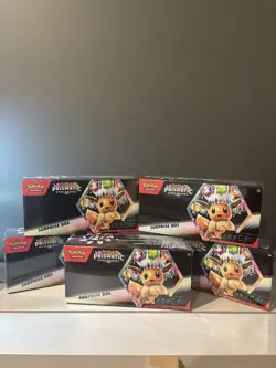 Pokemon Scarlet & Violet Prismatic Evolutions Surprise Box ✅INHAND✅ Free AU Ship - Image 1